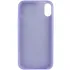 Чехол Silk Full Protective (AA) NO LOGO для Apple iPhone XS Max (6.5") – Сиреневый / Dasheen. Фото 2 из 4
