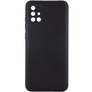 Чорний силіконовий чохол Epik із захистом камери на Samsung Galaxy A71 фото 1 з 1