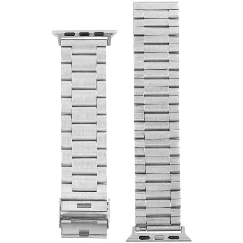 Ремінець Steel Elegance для Apple Watch 38/40/41/42mm(ser.10) – silver. Фото 12 з 15