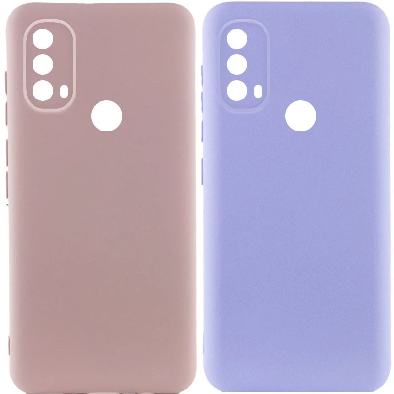 Чехол Silicone Case Lakshmi с закрытой камерой для Motorola Moto E40 фото 1 из 1