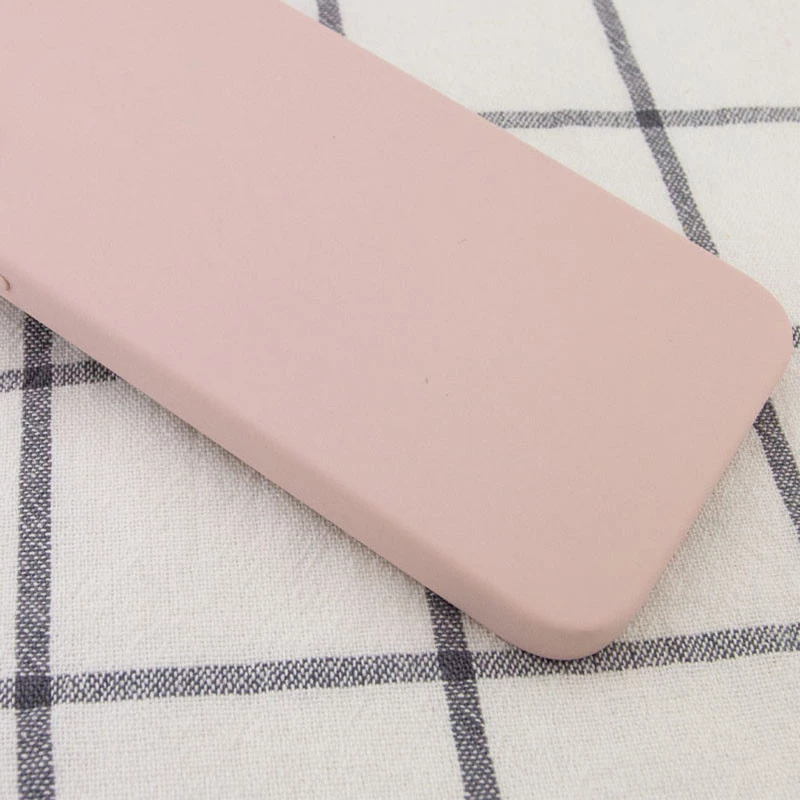 Чехол Silicone Case Square L с защитой камеры для Apple iPhone 11 (6.1") – Розовый / Pink Sand. Фото 2 из 3