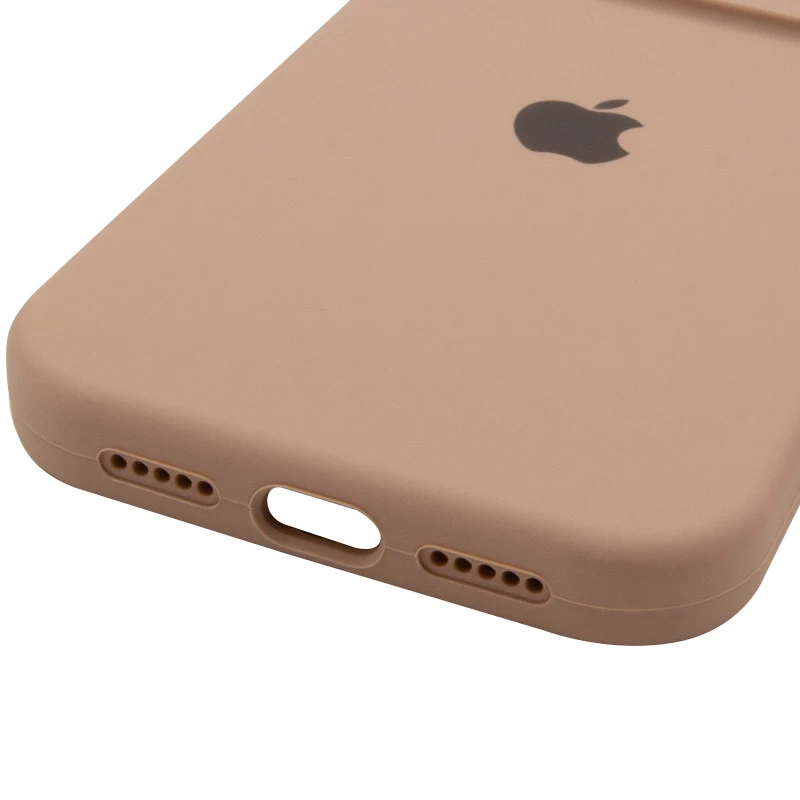 Чехол Silicone Case с защитой камеры для Apple iPhone 16 Pro Max – Бежевый / Desert Gold. Фото 3 из 3