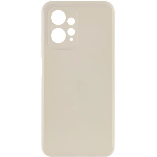 Кольоровий силіконовий чохол із захистом камери на Xiaomi Redmi Note 12 4G — Сірий / Smoky Gray