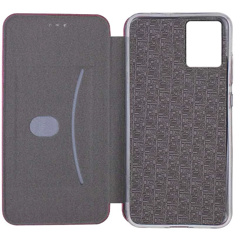 Чохол-книжка класичний на Xiaomi Redmi 12 – Бордовий. Фото 3 з 4