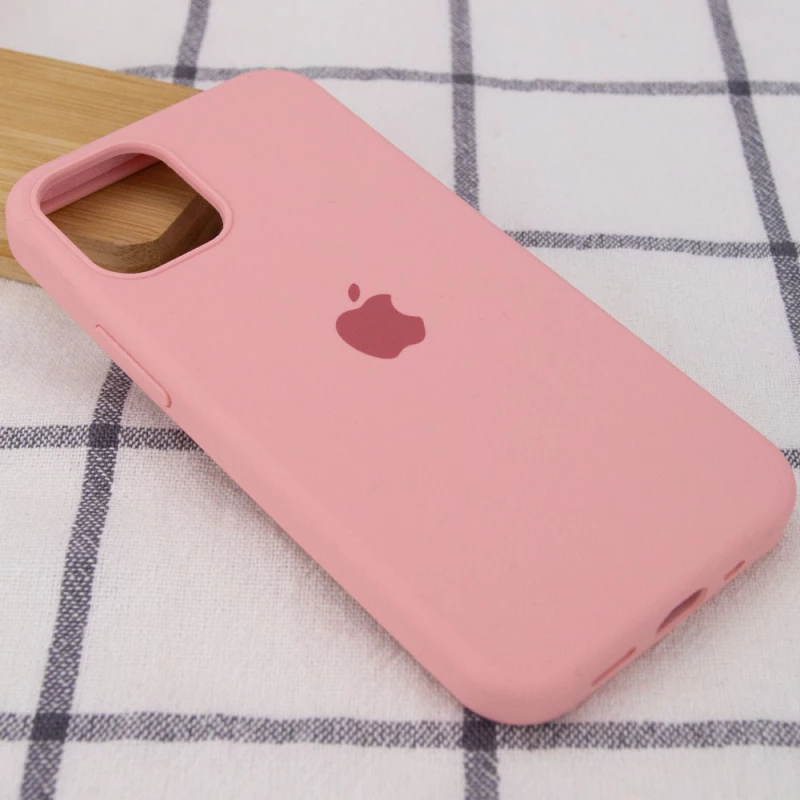 Чохол Silicone Case з закритим низом на Apple iPhone 16 – Рожевий / Pink. Фото 2 з 3