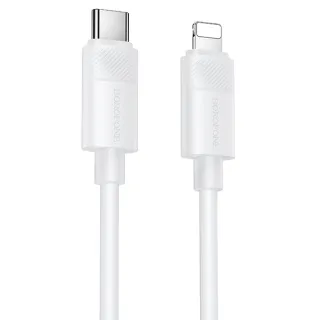 Дата кабель Borofone BX123 Leya Type-C to Lightning 30W (1m) — White