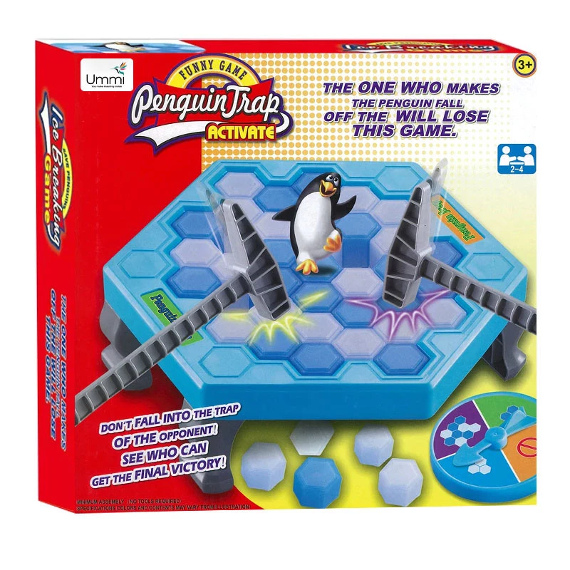Настільна інтерактивна гра Ummi 61788 Penguin Trap – Blue. Фото 2 з 5
