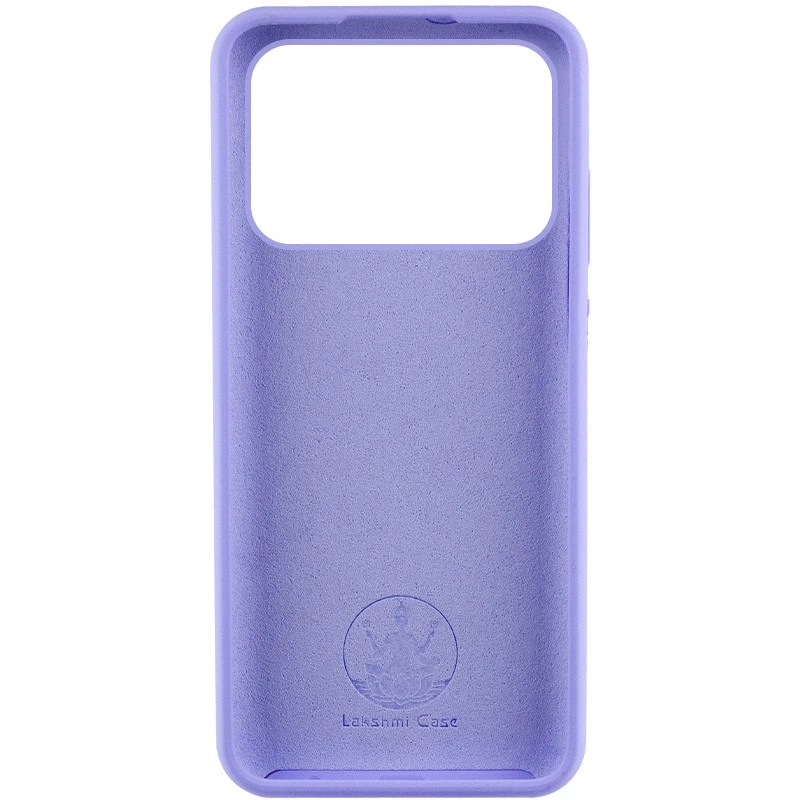 Чехол Silicone Case Lakshmi Premium на Xiaomi Poco X6 – Сиреневый / Dasheen. Фото 6 из 15