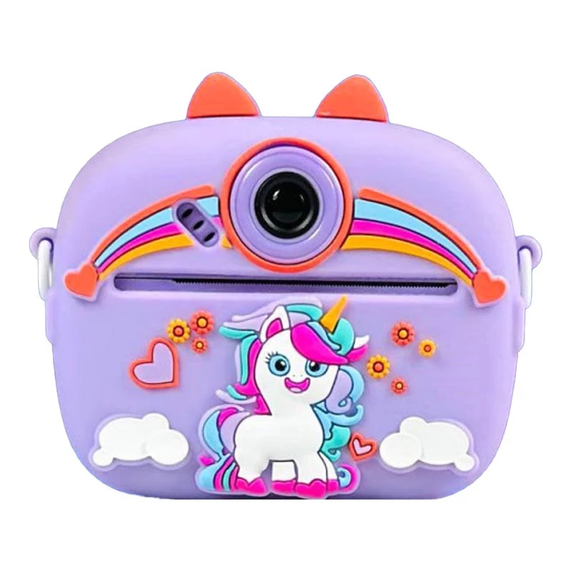 Дитяча фотокамера моментальним друку в чохлі Unicorn фото 2 з 2
