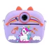Дитяча фотокамера моментальним друку в чохлі Unicorn – Purple. Фото 1 з 3
