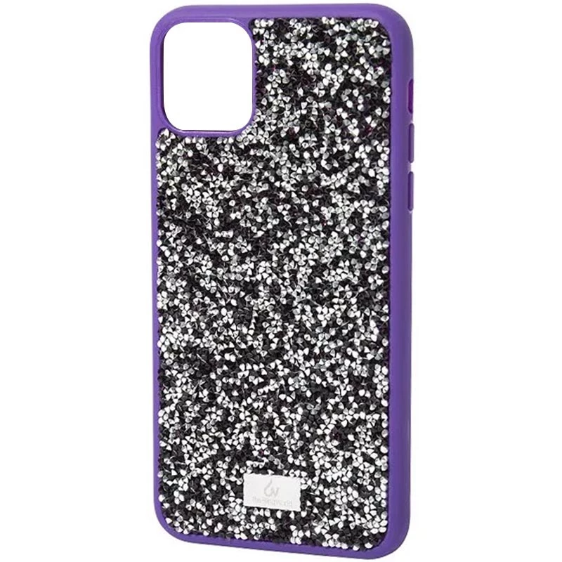 

TPU чехол Bling World Rock Diamond для Apple iPhone 16 (Фиолетовый), Фіолетовий
