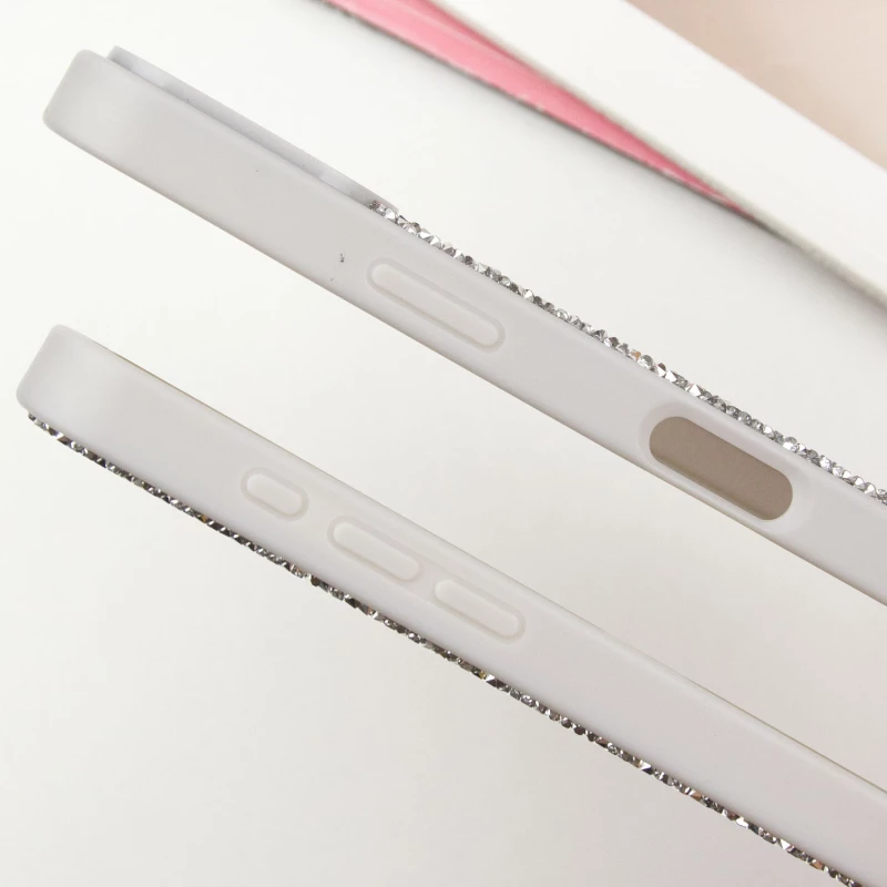 TPU чохол Bling World with MagSafe для Apple iPhone 16 Pro – silver. Фото 2 з 2