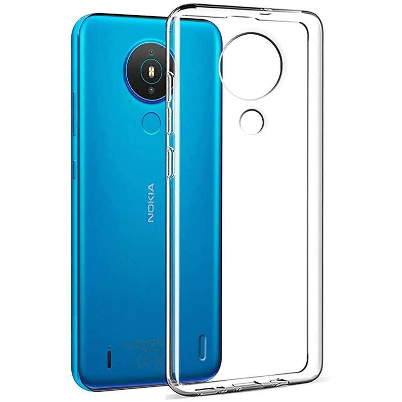 

Ультратонкий силіконовий чохол 1мм на Nokia 1.4 (Безбарвний (прозорий))