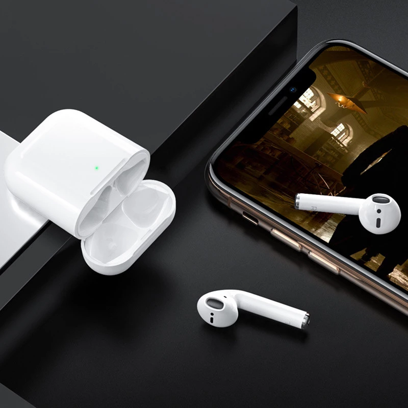 Бездротові TWS навушники Hoco EW41 – White. Фото 7 з 8