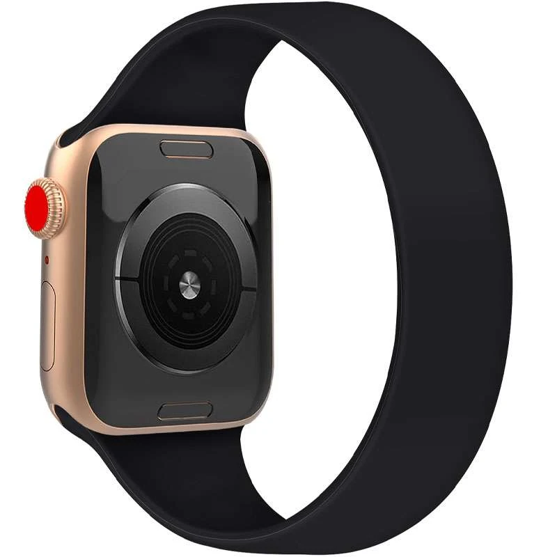 

Ремешок Solo Loop для Apple watch 42mm/44mm 156mm (Черный / Black), Чорний / black