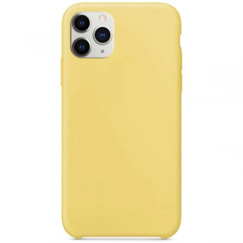 

Чехол Silicone Case без лого для Apple iPhone 11 Pro (5.8") (Желтый / Yellow), Жовтий / yellow