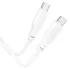Дата кабель Hoco X93 Force Type-C to Type-C 100W (2m) – White. Фото 3 из 6
