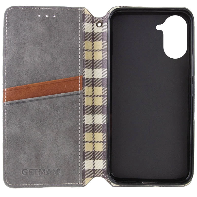Чохол книжка GETMAN Cubic для Xiaomi Redmi A5 (Europe version) – Сірий. Фото 4 з 5