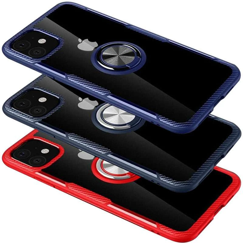 

Чохол Deen CrystalRing з магнітним кільцем на Apple iPhone 11 (6.1")
