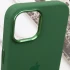 Чохол Silicone Case з металевими кнопками на Apple iPhone 12 Pro Max (6.7") – Зелений / Clover. Фото 9 з 9