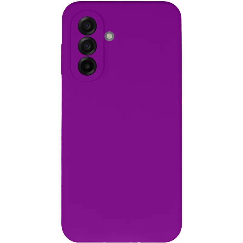 Чохол Silicone Case Lakshmi Premium із закритою камерою для Samsung Galaxy A56 5G – Сливовий / Purple. Фото 4 з 10