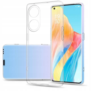 Ультратонкий силіконовий чохол 1,5 мм з захистом камери на Oppo Reno 8T 4G фото 1 з 5
