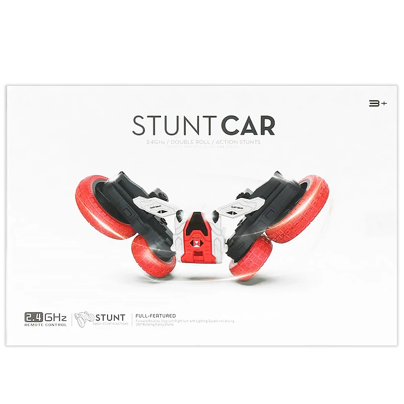 Машинка на радіокеруванні SHT DW02A Trick and Flip RC Car 2.4G – Red. Фото 4 з 4