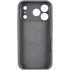Чехол Silk Full Camera Protective (AA) NO LOGO для Apple iPhone 17 Pro (6.3") – Серый / Dark Gray. Фото 6 из 9