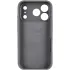Чехол Silk Full Camera Protective (AA) NO LOGO для Apple iPhone 17 Pro Max (6.9") – Серый / Dark Gray. Фото 3 из 5