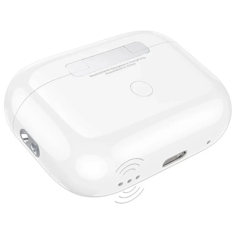 Бездротові TWS навушники Hoco EW49 – White. Фото 4 з 7