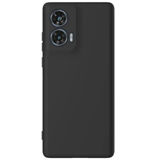 Чёрный силиконовый чехол Epik с защитой камеры для Motorola Edge 50 Fusion фото 1 Чёрный силиконовый чехол Epik с защитой камеры для Motorola Edge 50 Fusion фото 1 из 1