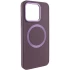 TPU чохол Bonbon з металевими кнопками та MagSafe на Xiaomi 14 Pro – Бордовий / Plum. Фото 1 з 5