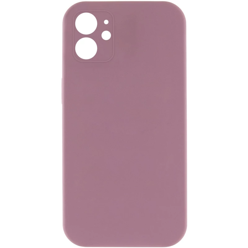 Чехол Silicone Case Square L с защитой камеры для Apple iPhone 11 (6.1") – Лиловый / Lilac Pride. Фото 2 из 2