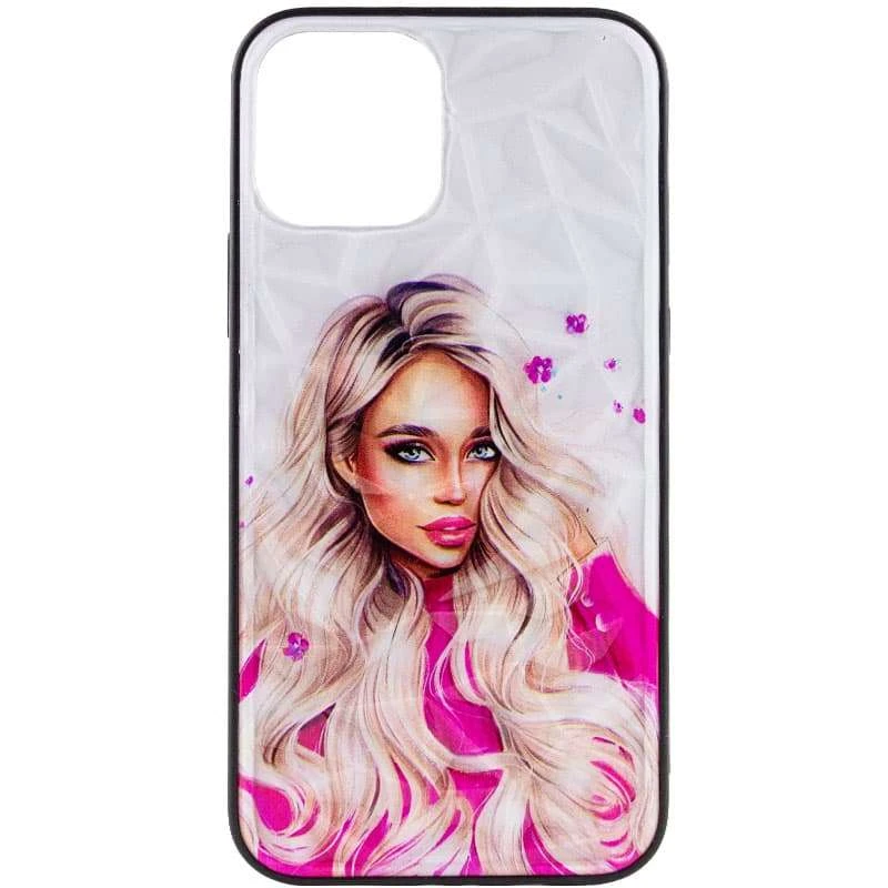 

Стеклянный чехол Prisma Ladies на Apple iPhone 12 Pro (6.1") (Pink)