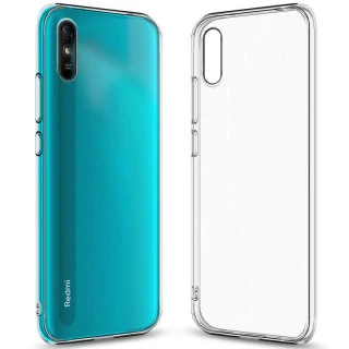 Ультратонкий силіконовий чохол 1мм на Xiaomi Redmi 9A фото 1 з 2
