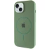 Чохол Silicone Armor Max with MagSafe для Apple iPhone 15 (6.1") – Зелений / Pine green. Фото 2 з 6