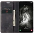 Кожаный чехол-книжка CaseMe Velvet Nubuck для Xiaomi Redmi Note 15 Pro 5G – Black. Фото 3 из 4
