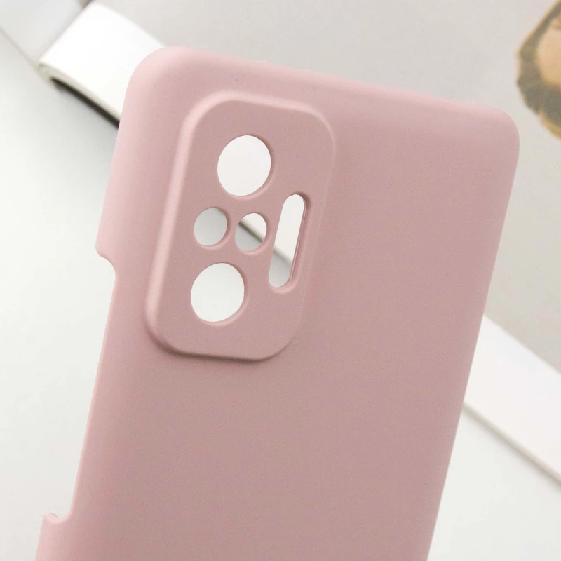 Чохол Silicone Case Lakshmi Premium L з закритою камерою на Xiaomi Redmi Note 10 Pro – Рожевий / Pink Sand. Фото 3 з 5
