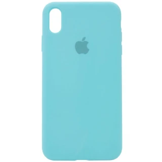 Чехол Silicone Case с закрытым низом для Apple iPhone XS Max (6.5") фото 1 из 3