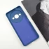 Цветной силиконовый чехол GETMAN с закрытой камерой на Xiaomi Redmi A3 – Синий / Navy Blue. Фото 4 из 7