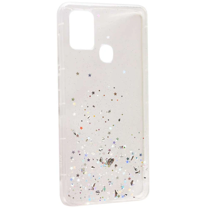 

Силіконовий чохол Star Glitter на Samsung Galaxy A21s (Прозорий)