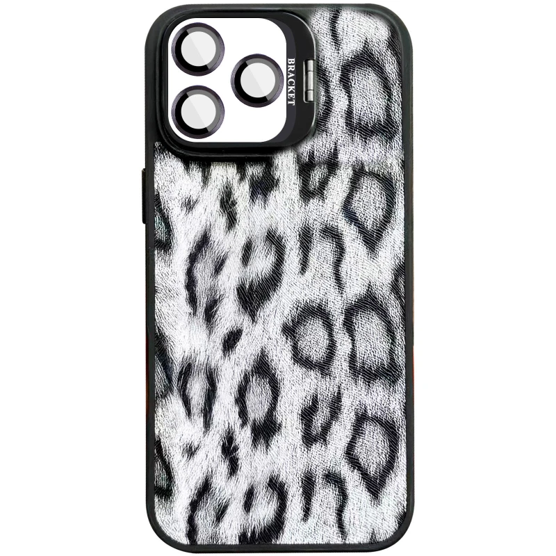 Чохол TPU+PC Wild Leopard with MagSafe and Lens для Apple iPhone 16 Pro Max – Black. Фото 2 з 6