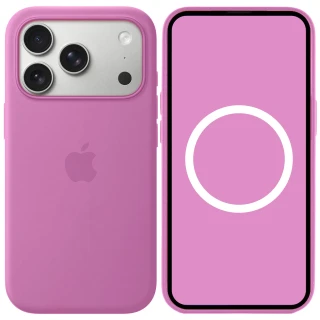 Чохол Silicone case (AAA) with Magsafe and Animation для Apple iPhone 17 Pro Max (6.9") фото 1 з 3