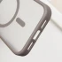 TPU+PC с металлическими кнопками и MagSafe для Apple iPhone 16 Pro – Серый. Фото 5 из 6