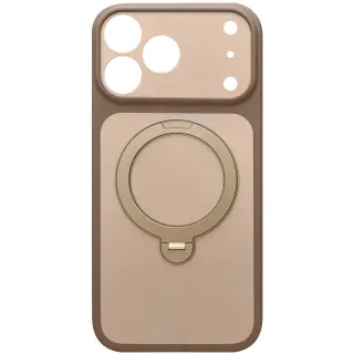Чехол Ummi Full Camera with Magnetic Fit HQ Ring для Apple iPhone 17 Pro Max (6.9") — Brown Gold
