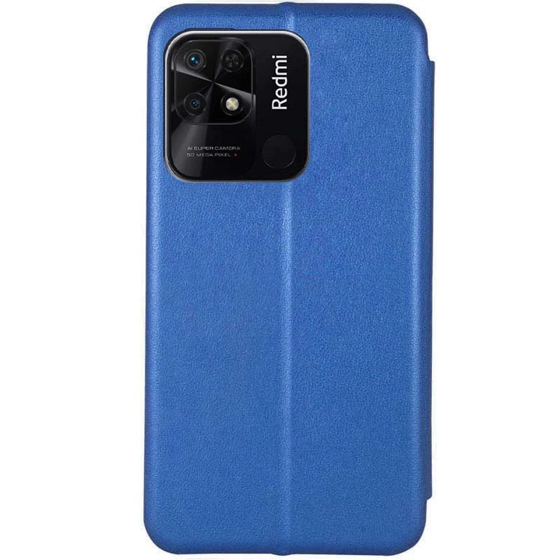 Чохол-книжка класичний на Xiaomi Redmi 10C – Синій. Фото 2 з 5