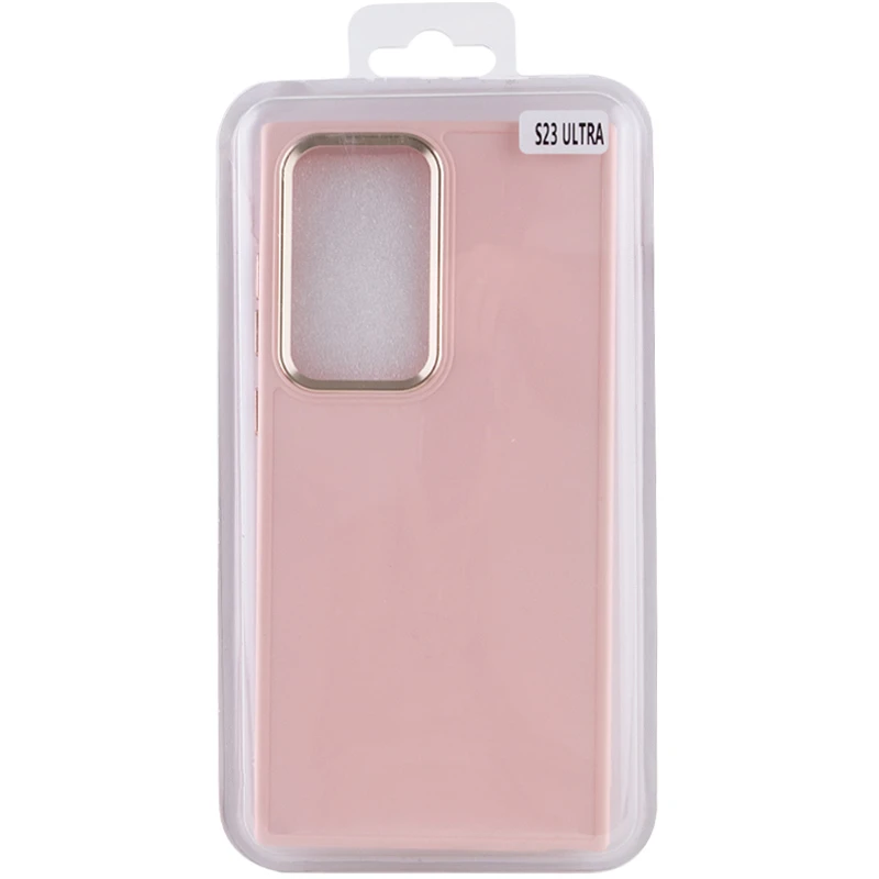 TPU чохол Bonbon з металевими кнопками на Samsung Galaxy S23 Ultra – Рожевий / Light pink. Фото 7 з 11