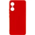 Чохол Silicone Case Lakshmi з закритою камерою на Tecno Pop 6 Pro – Червоний / Red. Фото 1 з 3