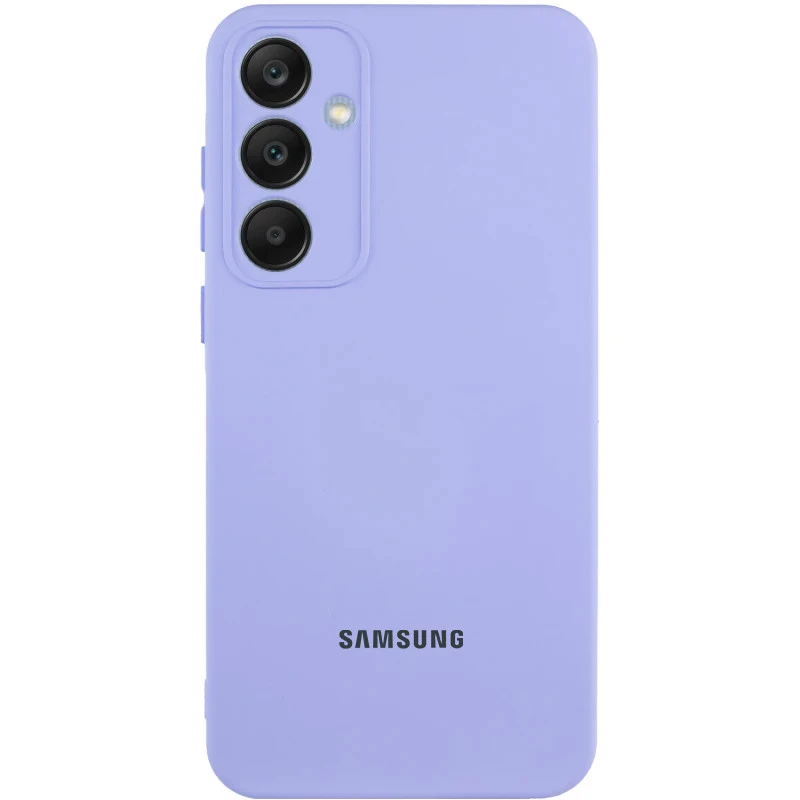 Силиконовый чехол Cover Lakshmi с защитой камеры для Samsung Galaxy S25+ – Сиреневый / Dasheen. Фото 1 из 5