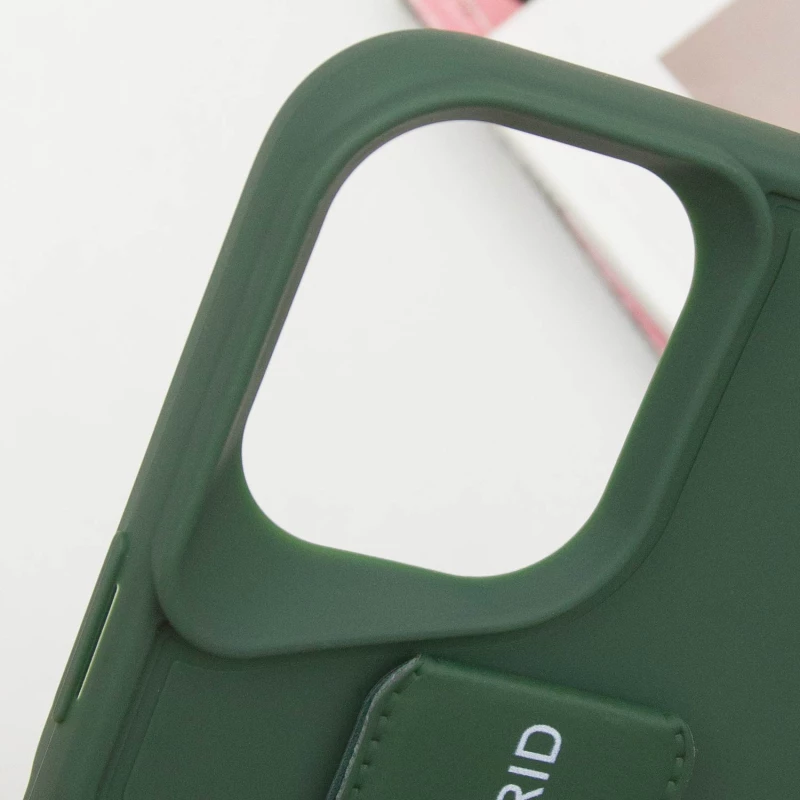 Чехол Вива с ремешком для Apple iPhone 16 Plus – Green. Фото 5 из 7